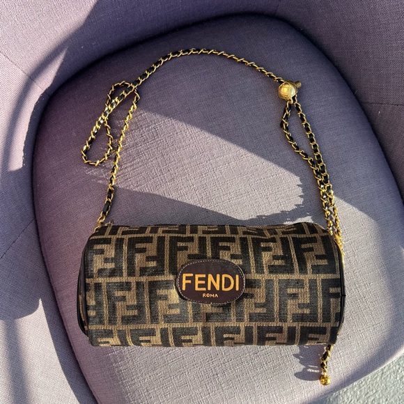 Fendi Handbags - Fendi Zucca Baguette Bag Zucchino